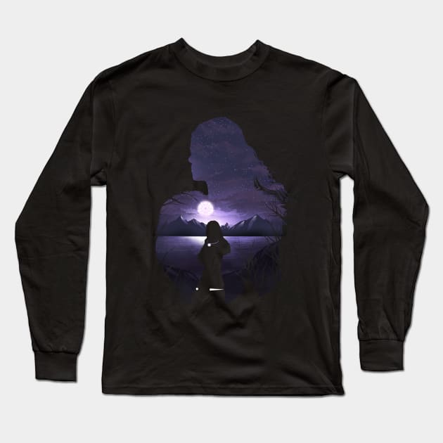 Yennefer of Vengerberg Long Sleeve T-Shirt by DANDINGEROZZ